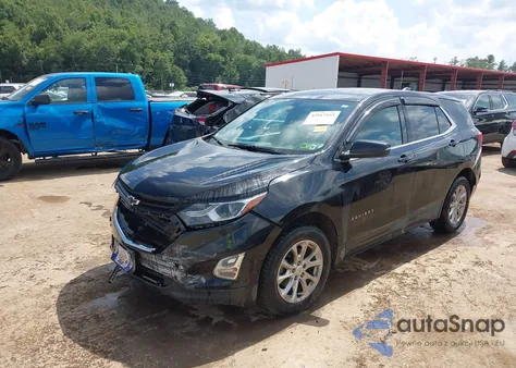 2018 Chevrolet Equinox Lt из США, поврежденный, VIN 2GNAXSEV2J6126103